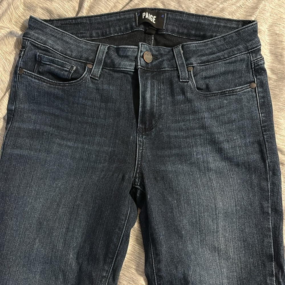Paige Verdugo Ankle dark wash jeans. Size 29. EUC